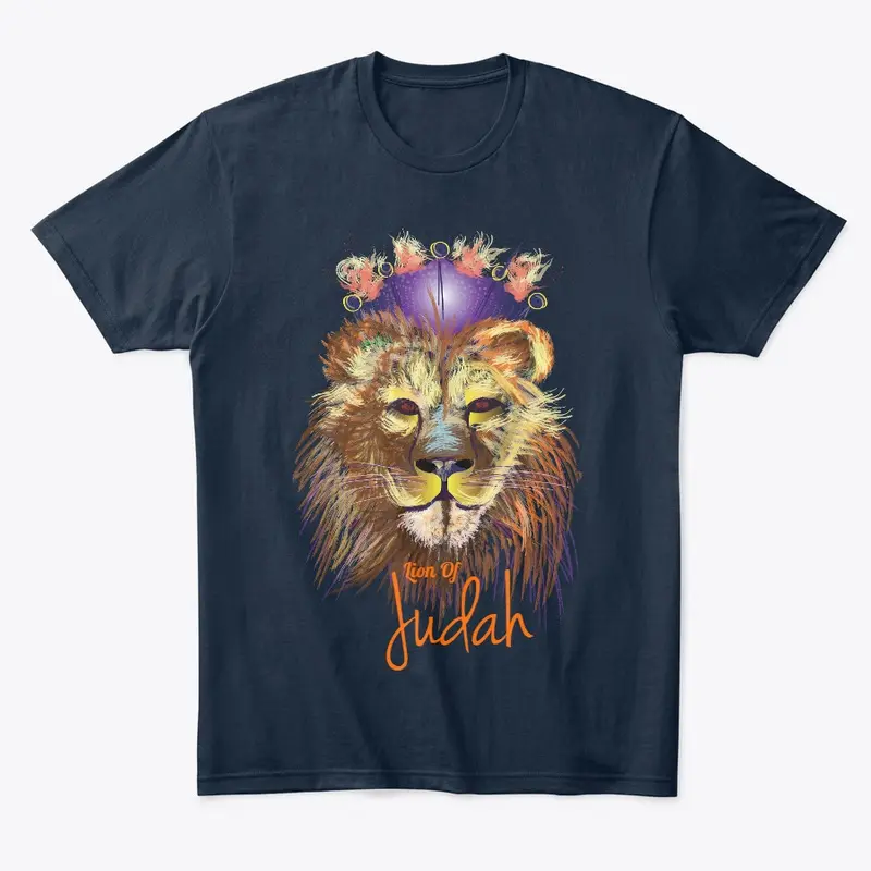 Lion Of Judah Line Dark Colors