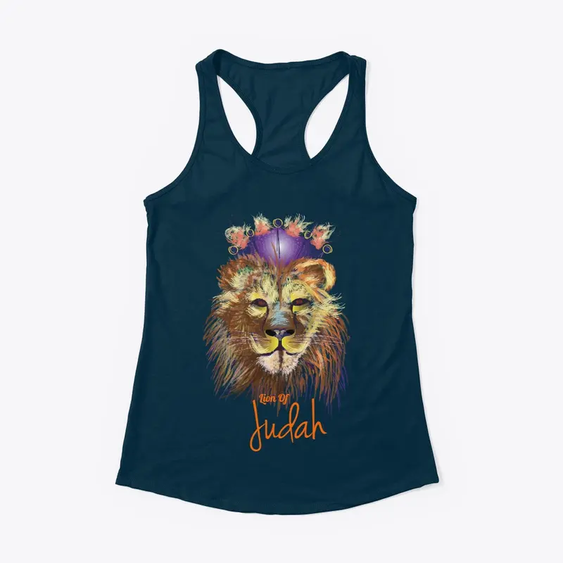 Lion Of Judah Line Dark Colors