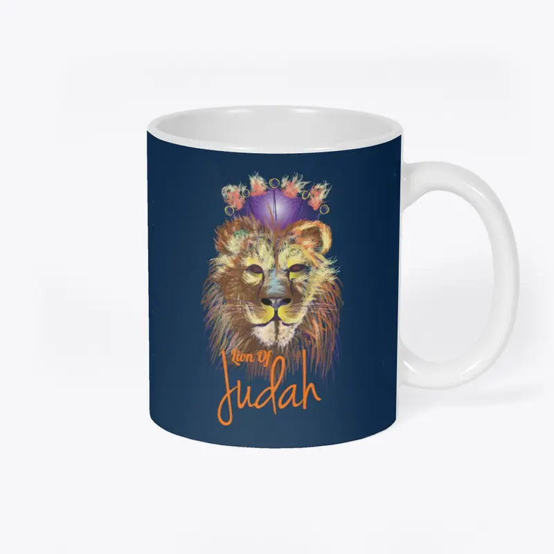 Lion Of Judah Line Dark Colors